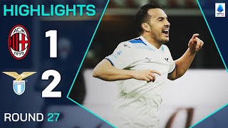 MILANLAZIO 12  HIGHLIGHTS  Pedro Scores Winner in Dramafilled Finale  Serie A 202425 [upl. by Ieluuk]