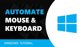 How To Automate Mouse Clicks And Keystrokes [upl. by Sokil]