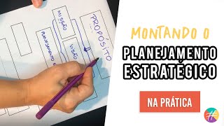 O PLANEJAMENTO ESTRATÉGICO NA PRÁTICA Para você não errar mais [upl. by Stew78]