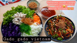 Resep Gado gado vietnam sederhana ala mels 88 [upl. by Tremaine]