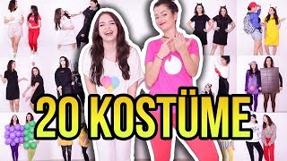 20 Karneval DIY KOSTÜMIDEEN für BESTE FREUNDIN  Costume Ideas for Best Friends  unlikely 💖 [upl. by Lekim659]