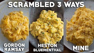 Perfect Scrambled Eggs Gordon Ramsay and Heston Blumenthal [upl. by Attej]