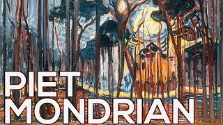 Piet Mondrian A collection of 131 works HD [upl. by Philipson]