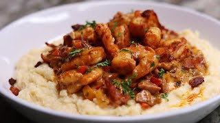 The Secret To Make The BEST Cajun Shrimp and Grits 🔥 Shrimp and Grits Recipe [upl. by Harold499]