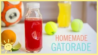 EAT  Homemade Gatorade [upl. by Aizatsana400]