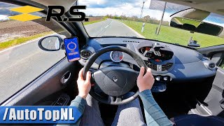 Renault Sport Twingo RS 133 POV Test Drive by AutoTopNL [upl. by Eleen]