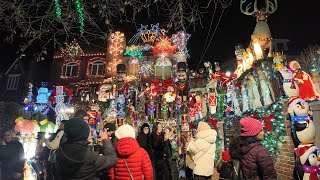 NYC Dyker Heights Christmas Lights 2024  Brooklyn [upl. by Llemmart60]