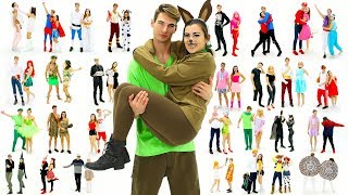 30 LastMinute COUPLE Halloween Costume Ideas DIY Costumes  CloeCouture [upl. by Cir]