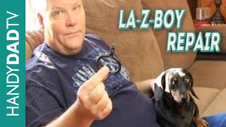 La Z Boy Couch Recliner Repair FREE [upl. by Mungam]