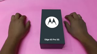 Motorola Edge 60 Pro 5G Unboxing And Quick Look [upl. by Enylrac534]