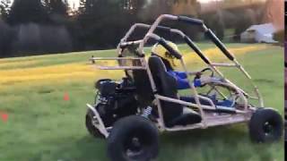 Coleman Powersports KT196C OffRoad Go Kart 196cc65HP [upl. by Mich]