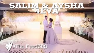 Most extravagant wedding for Salim amp Aysha I The Feed [upl. by Nnaillij]