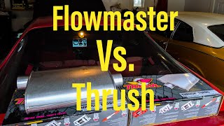 Flowmaster vs Thrush Sound Comparison [upl. by Kcirb]