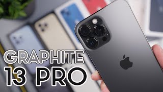 Graphite iPhone 13 Pro Max Unboxing amp First Impressions [upl. by Juni]