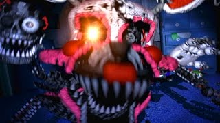 Five Nights at Freddys 4 NIGHTMARE MANGLE Jumpscare [upl. by Eiramanitsirhc]