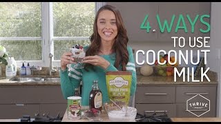 Coconut Milk Recipes amp Uses  Thrive Market [upl. by Yretsym]