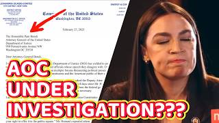 AOC TERRIFIED Begs DOJ to Reveal Investigation into Her Helping Migrants aoc newyork immigration [upl. by Zelma]