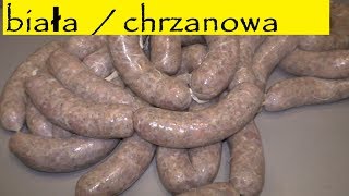 Kiełbasa Biała Chrzanowa  ogrodnika 🍖 [upl. by Myrta181]