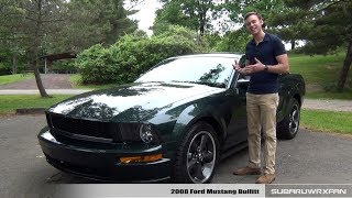 Review 2008 Ford Mustang Bullitt [upl. by Nylrats]