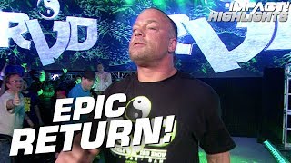 Rob Van Dams EPIC Return Entrance  IMPACT Highlights May 3 2019 [upl. by Gnot511]