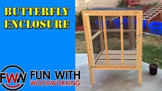 How to build a Butterfly Enclosure [upl. by Nwahsauq187]