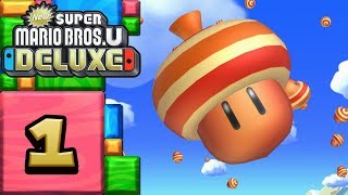 New Super Mario Bros U Deluxe ITA Parte 1  Piana delle Ghiande [upl. by Bobbi]