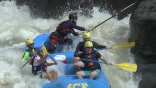 Upper Gauley White Water Rafting  EXTREME WIPEOUTS  Full Video [upl. by Aihsekan699]