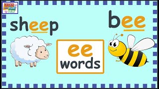 PHONICS Blending words with the ee sound [upl. by Aleta]