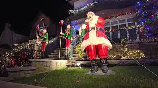 Spectacular Christmas Lights amp Display  Dyker Heights Brooklyn  NYC 2023 [upl. by Ferren]