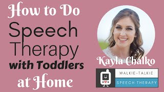 How to Do Speech Therapy with Toddlers at Home [upl. by Adah624]