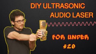 DIY Ultrasonic Audio Laser Directional Speaker [upl. by Yehudi806]