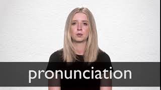 How to pronounce PRONUNCIATION in British English [upl. by Putscher]