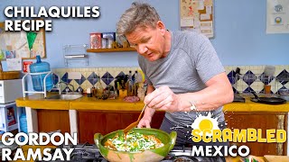 Gordon Ramsay Makes Chilaquiles in Oaxaca featuring Aaron Sanchez  Scrambled [upl. by Nelra]