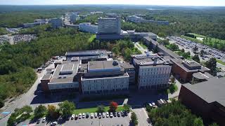 Laurentian campus aerial tour [upl. by Enitsugua]