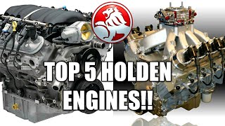 Top 5 Holden Engines of All Time  Clunie Garage [upl. by Nytnerb]