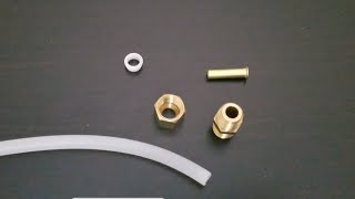 How to install Compression Fittings on plastic tubing [upl. by Houston]