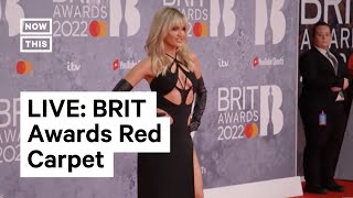 BRIT Awards Red Carpet 2022  LIVE [upl. by Bijan297]