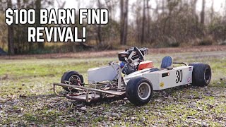 We Bought a Rare 100 MPH Vintage Racing Go Kart for 100 [upl. by Ahseena]