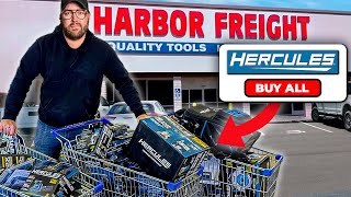 I Bought Every Hercules Tool at Harbor Freight [upl. by Immij57]