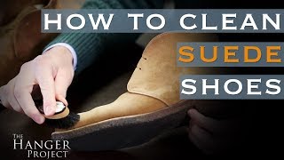 How to Clean Suede Shoes [upl. by Lledroc]