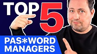 BEST Password Manager  TOP 5 Password Managers Review [upl. by Ettedualc]