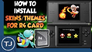 How To Install ThemesSkins For Any R4 Card DSDSi3DS [upl. by Norvall982]