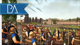 HUGE COMPETITIVE SIEGE WITH ORGANIZED TEAMS  4v4 Siege battle  Total war Rome 2 [upl. by Delaine]