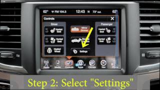 How to enabledisable your Rain Sensing Auto Wipers [upl. by Icat552]