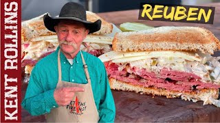 Classic Reuben Sandwich Recipe  Smoked Pastrami [upl. by Owiat]