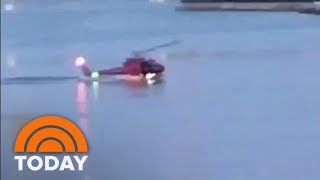 Helicopter Crash That Killed 5 In NYC Caught On Camera  TODAY [upl. by Ateval]