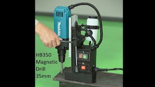 HB350 Makita Magnetic Drill 35mm [upl. by Vizza]