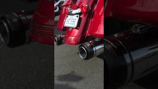 Rinehart Racing 45quot SlipOn Mufflers for Harley Touring SOUND CLIP [upl. by Nemlaz713]