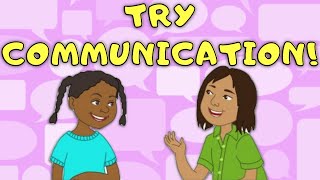 TRY COMMUNICATION  Kids Communication Song  Verbal Skills 1 [upl. by Casper804]