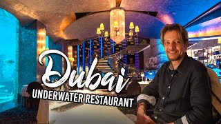 This is why Dubai is so amazing underwater restaurant Dubai Atlantis [upl. by Ycnalc]